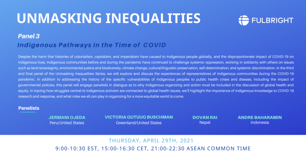 Unmasking Inequalities: Indigenous pathways in the time of COVID