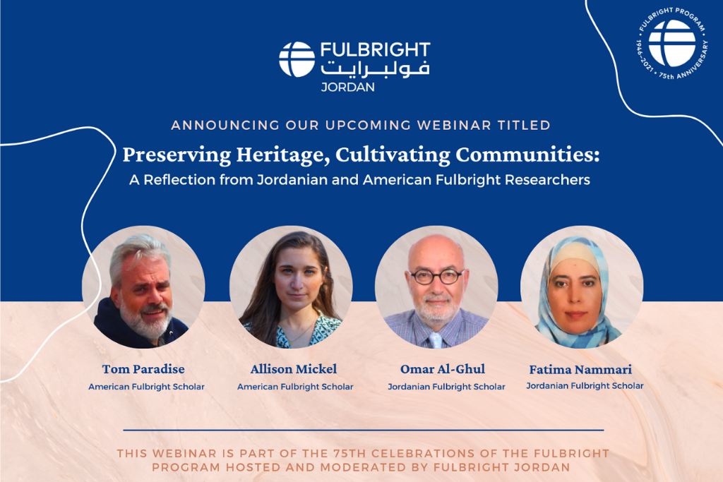 Fulbright Day Jordan promotional graphic