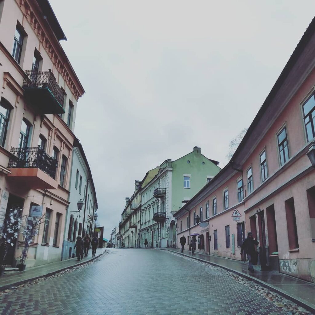 Old Town in Lithuania, taken by a Fulbrighter