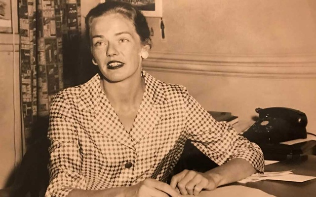 Vintage photo of Dr. Margaret “Peg” Snyder