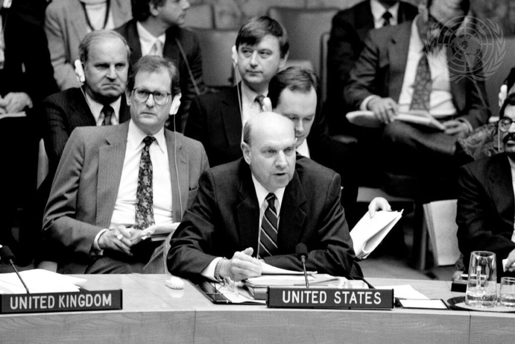 Thomas R. Pickering, U.S. Ambassador to the United Nations