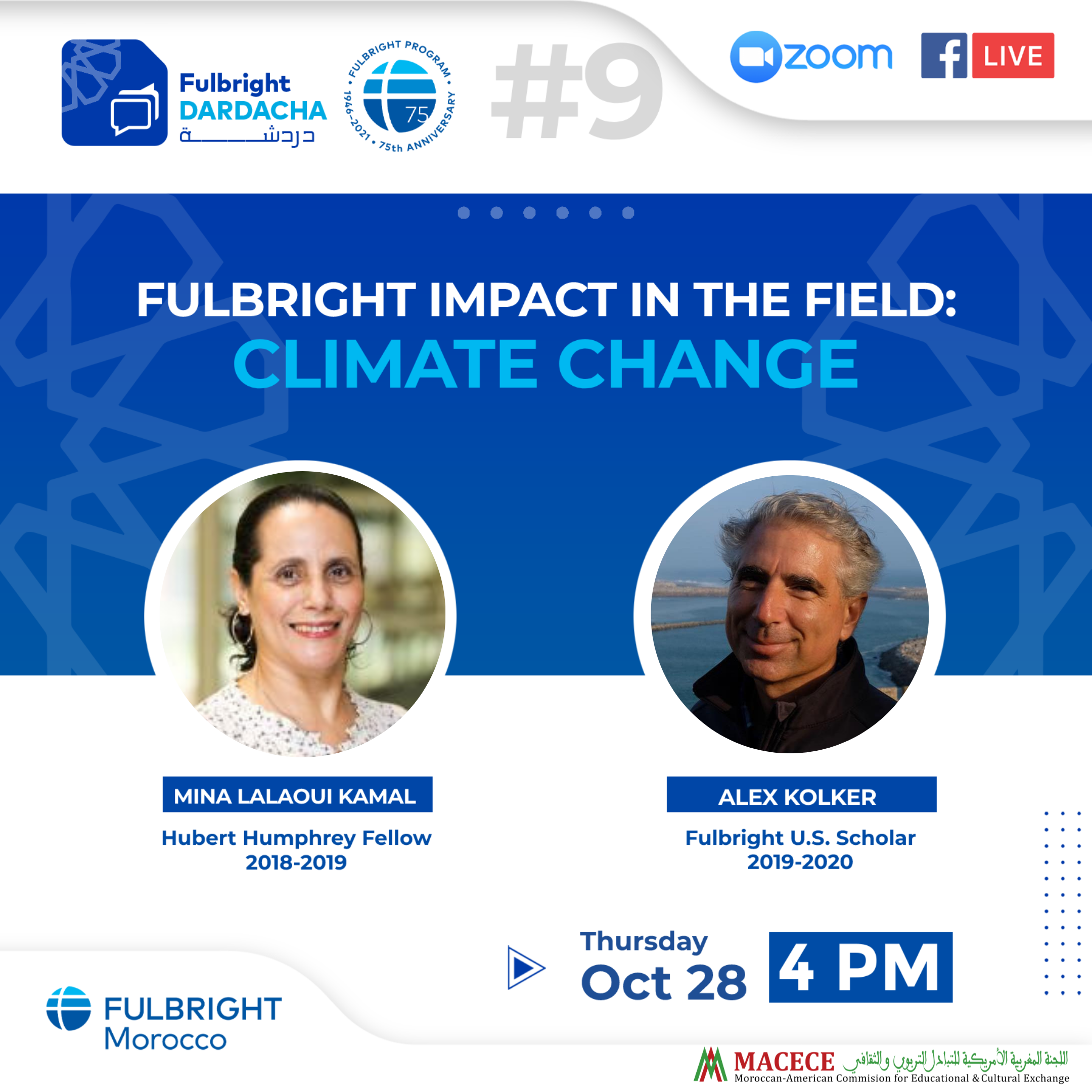 Fulbright Impact In The Field: Climate Change graphic